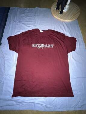 Grateful Dead Custom Alabama Crimson Tide Inspired Graphic T-Shirt